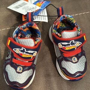 Kids Shoes - Red and Blue